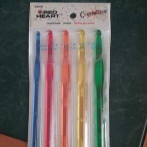 red heart crochet hooks